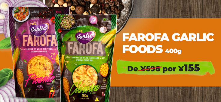 Farofa Garlic Foods