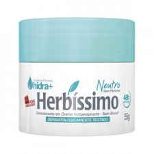 Desodorante em Creme Antiperspirante Herbissimo / Neutro (Sem Perfume) 55g