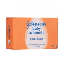Sabonete Glicerinado Johnson's Baby (80g)