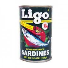 Sardines Tomato Sauce Ligo (155g)