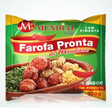 Farofa Pronta de Mandioca (+Sabor com Pimenta) Mundial (300g)