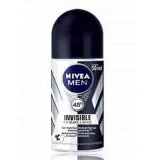 Desodorante Black & White Invisible Roll-on / Nivea Men 50ml