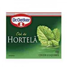 Cha Dr Oetker / Hortela (10 Saches)